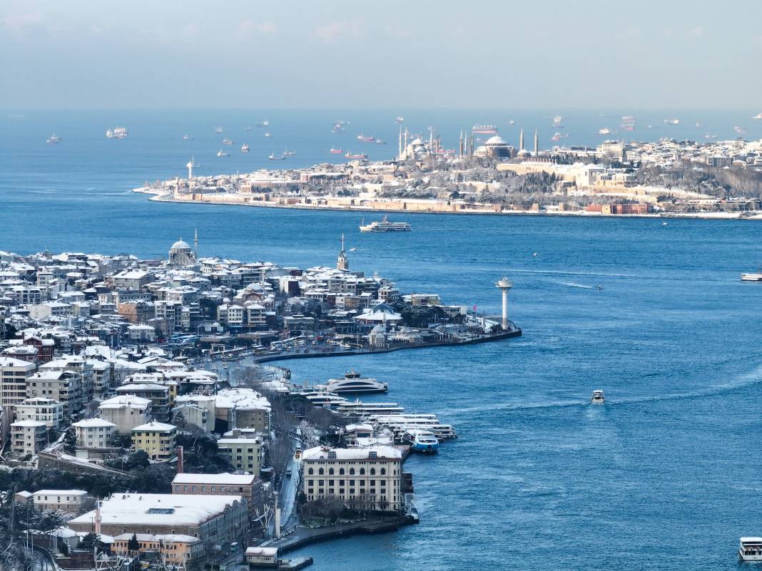 İstanbul tablo gibi! Boğaz gelinlik giydi… 2